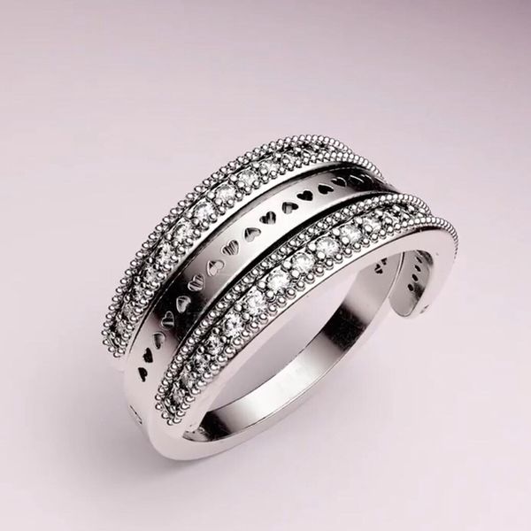 wholesale-smart flip ring for pandora 925 sterling silver with cz diamonds glamorous heart ladies ring with original box, Slivery;golden
wholesale-smart flip ring for pandora 925 sterling silver with cz diamonds glamorous heart ladies ring with original box, Slivery;golden