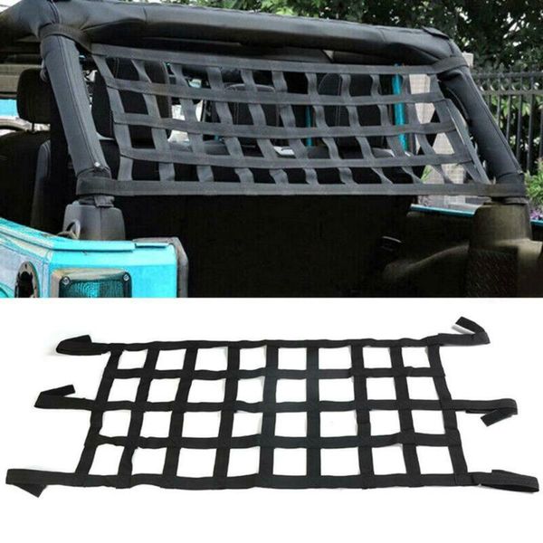 soft nylon car multifunction roof hammock net cargo storage grid for wrangler tj jk jl 1997-2020 network drop-shipping
soft nylon car multifunction roof hammock net cargo storage grid for wrangler tj jk jl 1997-2020 network drop-shipping