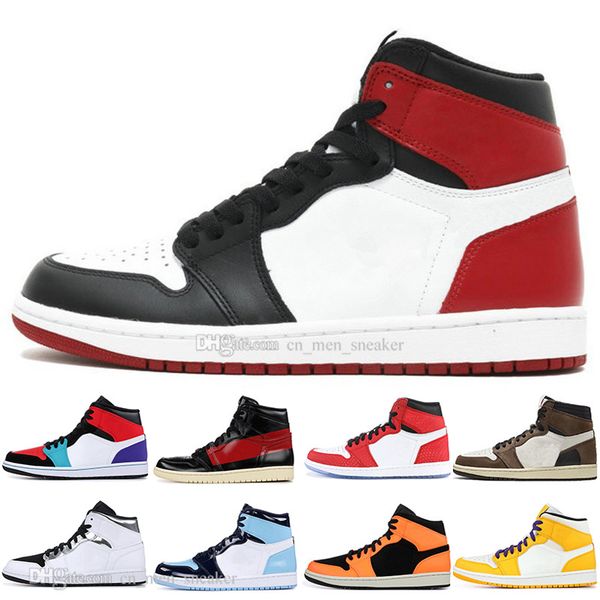 new 1 high og travis scotts basketball shoes spiderman multi unc 1s 3 mens homage to home lakers sport designer sneakers trainers, White;red
new 1 high og travis scotts basketball shoes spiderman multi unc 1s 3 mens homage to home lakers sport designer sneakers trainers, White;red