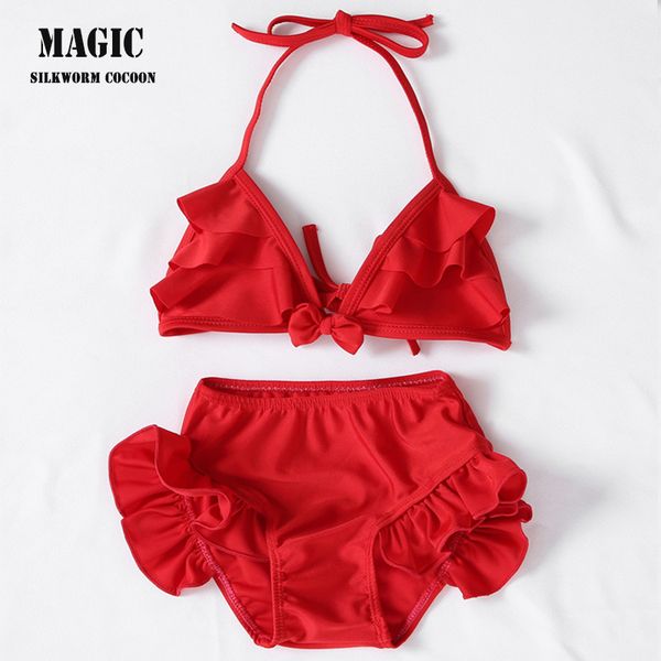 children's girls halter ruffles swimwear split skirt princess new two-piece korean cute bikini girls swimwear
children's girls halter ruffles swimwear split skirt princess new two-piece korean cute bikini girls swimwear