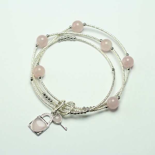 sinya girls rose quartz bracelet in 925 sterling silver lover women ladies mum gift 2018 pink crystal elastic bangles c19021501, Black
sinya girls rose quartz bracelet in 925 sterling silver lover women ladies mum gift 2018 pink crystal elastic bangles c19021501, Black