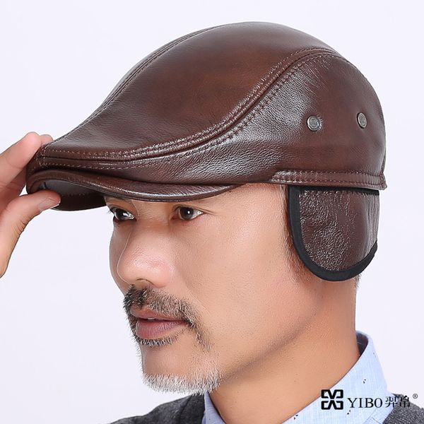 men's genuine leather hat winter leather cap elder papa warm hat men's cowwide visors warm cap ear protection b-8382, Blue;gray
men's genuine leather hat winter leather cap elder papa warm hat men's cowwide visors warm cap ear protection b-8382, Blue;gray