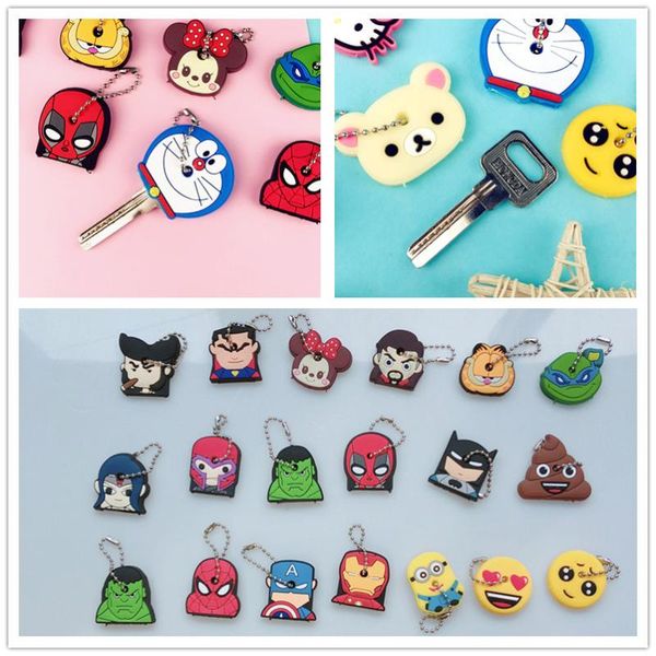 key holder cartoon silicone protective key case cover for keys cute creative pvc soft keychain ornament pendant
key holder cartoon silicone protective key case cover for keys cute creative pvc soft keychain ornament pendant