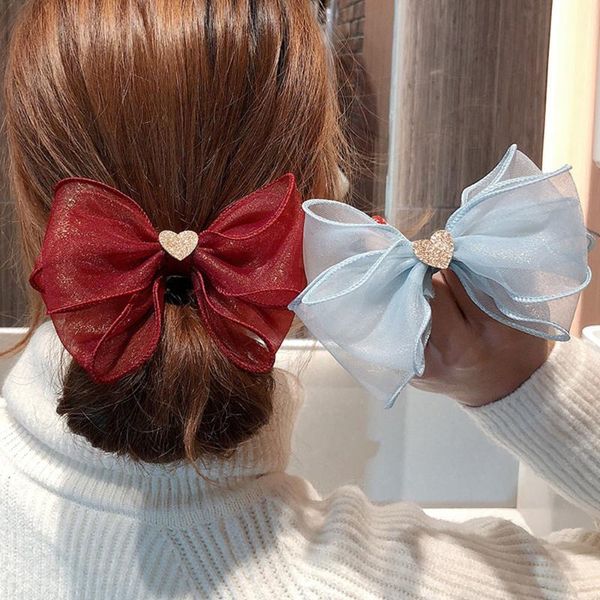 2020new love heart lace barrettes bow sequin yarn hair clips princess hairgrips hairband girls hair rope fashion accessorie, Slivery;white
2020new love heart lace barrettes bow sequin yarn hair clips princess hairgrips hairband girls hair rope fashion accessorie, Slivery;white