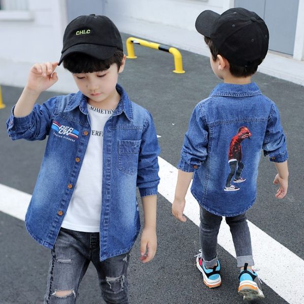 boy's cowboy shirt 2020 autumn foreign flavor clothes baby clothes kids long-sleeve blouse baby in the big boy mounted, White;black
boy's cowboy shirt 2020 autumn foreign flavor clothes baby clothes kids long-sleeve blouse baby in the big boy mounted, White;black