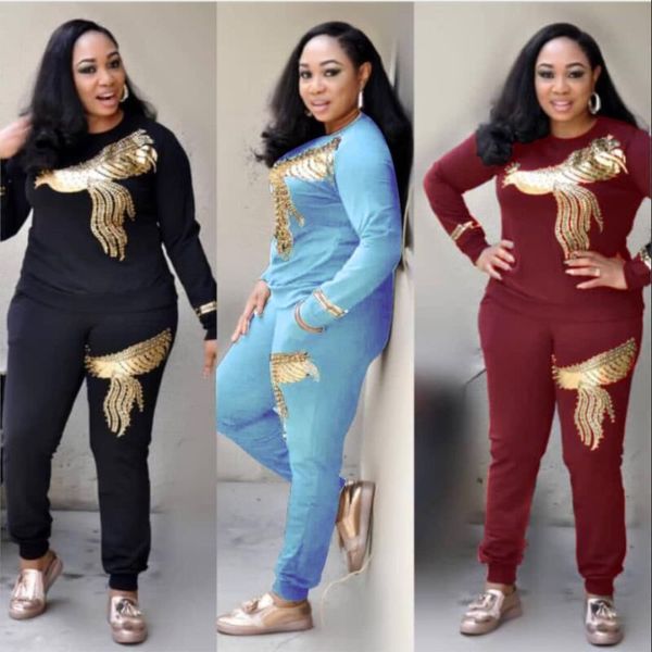 spring women print 2-pieces sequine bodycon jumpsuits casual o-neck full sleeve long pants jumpsuits, White
spring women print 2-pieces sequine bodycon jumpsuits casual o-neck full sleeve long pants jumpsuits, White