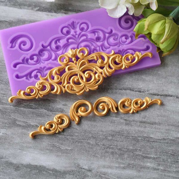 yueyue sugarcraft 1 piece border silicone mold fondant mold cake decorating tools chocolate gumpaste -sm-134
yueyue sugarcraft 1 piece border silicone mold fondant mold cake decorating tools chocolate gumpaste -sm-134