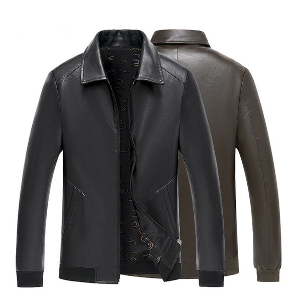 men jacket spring windbreaker faux leather jacket slim fit coats waterproof overcoat large size l xxl xxxl 4xl, Black
men jacket spring windbreaker faux leather jacket slim fit coats waterproof overcoat large size l xxl xxxl 4xl, Black