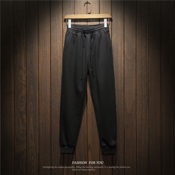 solid color casual pants men stretch classic pantalones hombres elastic waist trousers black mens sweatpants joggers
solid color casual pants men stretch classic pantalones hombres elastic waist trousers black mens sweatpants joggers