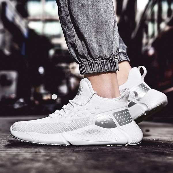 spring style breathable flying woven running shoes lightweight sports casual running shoes tide men's big size 39-46
spring style breathable flying woven running shoes lightweight sports casual running shoes tide men's big size 39-46