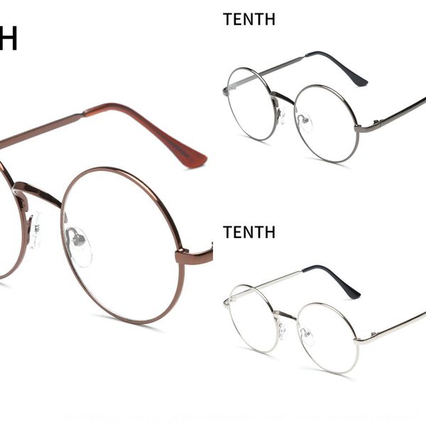 anti-blue round plain myopia metal myopia glasses men's round frame glasses frame women's, Silver
anti-blue round plain myopia metal myopia glasses men's round frame glasses frame women's, Silver