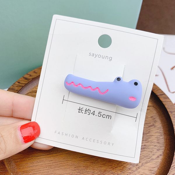 2pcs children's hairpin female cute little crocodile hairpin side clip duckbill clip net red hair accessories, Slivery;white
2pcs children's hairpin female cute little crocodile hairpin side clip duckbill clip net red hair accessories, Slivery;white