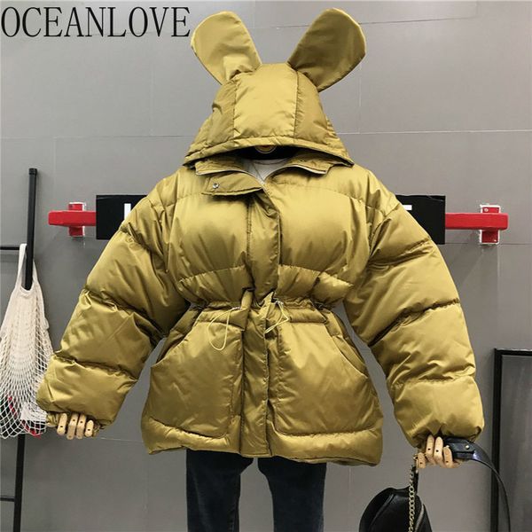 oceanlove solid sweet glossy parkas zipper 2019 girls fashion winter jacket women button thick warm coat chaqueta mujer 13372, Black
oceanlove solid sweet glossy parkas zipper 2019 girls fashion winter jacket women button thick warm coat chaqueta mujer 13372, Black