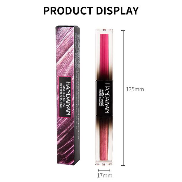 double head liquid eyeshadow pearlescent matte polarized shiny two-color eyeshadow qs888
double head liquid eyeshadow pearlescent matte polarized shiny two-color eyeshadow qs888