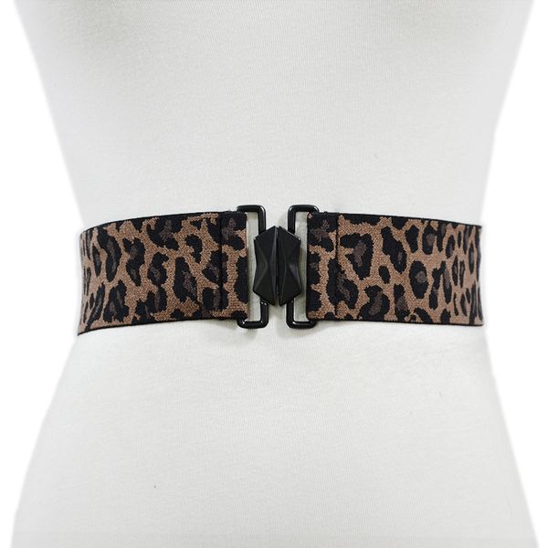 belts for women new simple elastic waist seal leopard print decorative waist wide fashion ladies belt black leopard print 5cm, Black;brown
belts for women new simple elastic waist seal leopard print decorative waist wide fashion ladies belt black leopard print 5cm, Black;brown