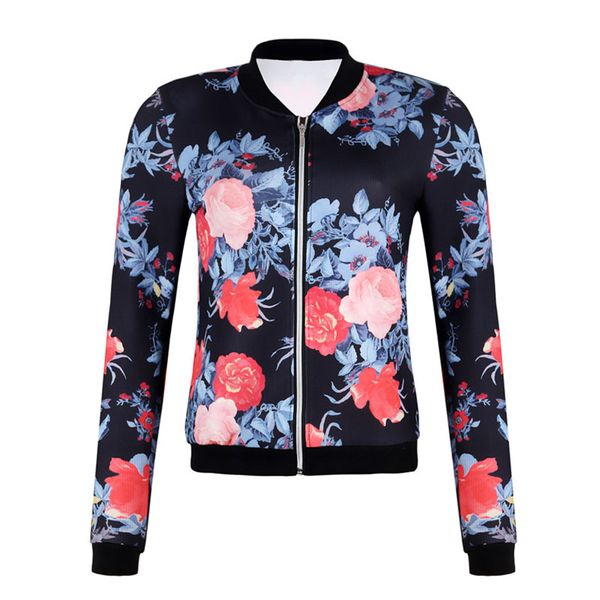 womens ladies coat long sleeve casual fashion floral print jacket plus size blazer zipper retro crew neck, Black;brown
womens ladies coat long sleeve casual fashion floral print jacket plus size blazer zipper retro crew neck, Black;brown