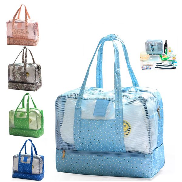 6styles Beach mesh Travel HandBag Shoulder tote Waterproof large Dry Wet Depart gym running Storage pouch Organizer Bag FFA1868
6styles Beach mesh Travel HandBag Shoulder tote Waterproof large Dry Wet Depart gym running Storage pouch Organizer Bag FFA1868