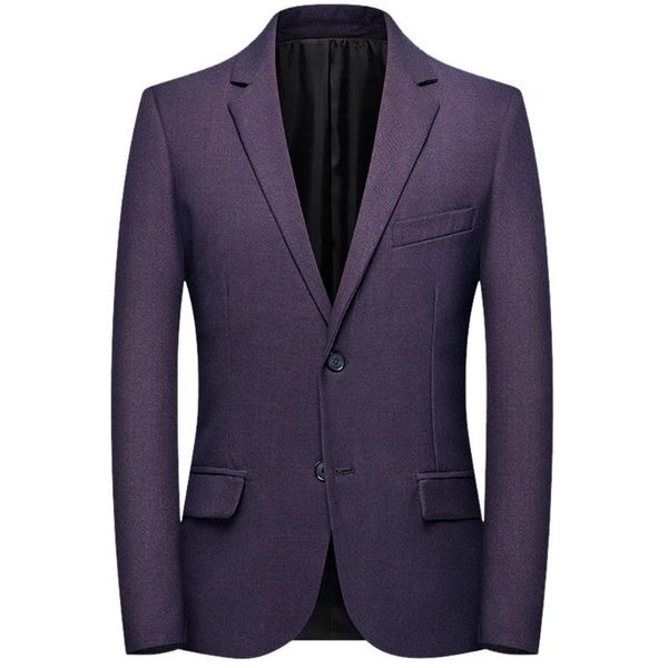 men's suits & blazers winter business casual plaid purple blazer slim pocket classic two button lapel full size suit coat #bl4, White;black
men's suits & blazers winter business casual plaid purple blazer slim pocket classic two button lapel full size suit coat #bl4, White;black