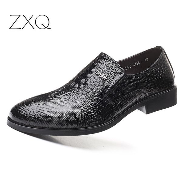 men's business dress shoes leather crocodile british fashion casual single shoes set foot men's, Black
men's business dress shoes leather crocodile british fashion casual single shoes set foot men's, Black