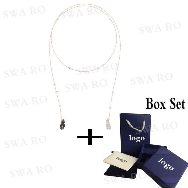 swa 2019 new naughty necklace rose gold feather pattern elegant wild to send women the commemorative romantic gifts, Silver
swa 2019 new naughty necklace rose gold feather pattern elegant wild to send women the commemorative romantic gifts, Silver