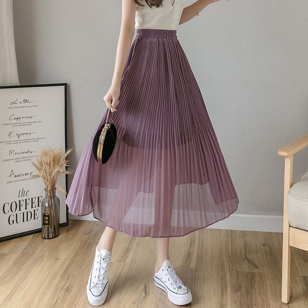 skirts chiffon womens high waist korean style slim midi pleated skirt women 2021 summer brief loose woman black white
skirts chiffon womens high waist korean style slim midi pleated skirt women 2021 summer brief loose woman black white