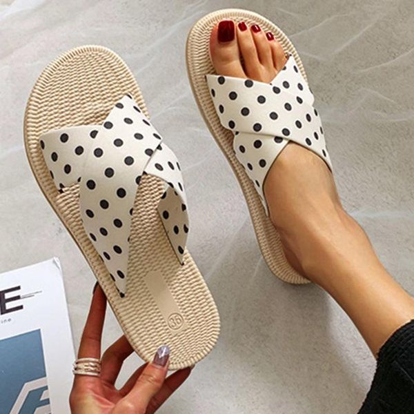 slippers cross wave point comfort flip-flops summer beach shoes indoor breathable cross-tied linen flat slides woman sandal#0505, Black
slippers cross wave point comfort flip-flops summer beach shoes indoor breathable cross-tied linen flat slides woman sandal#0505, Black