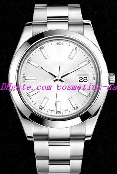 13 style mens 41mm ii watch 18k fluted bezel stainless steel ref 116300 116334 116200 116300 116334 126301 automatic fashion men's watc, Slivery;brown
13 style mens 41mm ii watch 18k fluted bezel stainless steel ref 116300 116334 116200 116300 116334 126301 automatic fashion men's watc, Slivery;brown