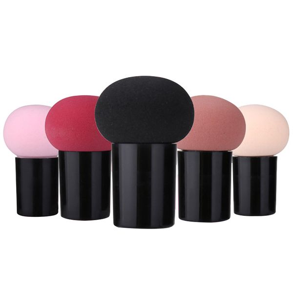 

mushroom head shape puff dry and wet makeup sponge cosmetic foundation concealer blush cream powder beauty tools for face smooth