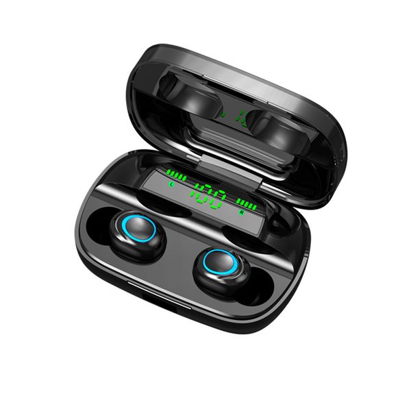 s11 tws earbuds 3500mah power bank headphone led display bluetooth 5.0 earphone wireless hifi stereo gaming headset with mic
s11 tws earbuds 3500mah power bank headphone led display bluetooth 5.0 earphone wireless hifi stereo gaming headset with mic