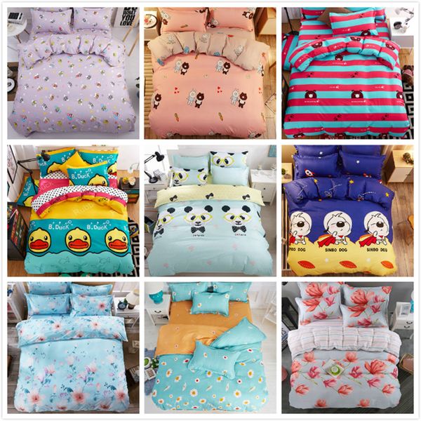 3/4 pcs bedding set cute animal pattern kids soft bed linen single double full queen king size quilt duvet cover 150x200cm
3/4 pcs bedding set cute animal pattern kids soft bed linen single double full queen king size quilt duvet cover 150x200cm