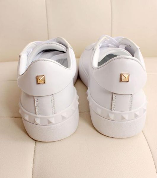 u622 40/41/42/43/44 white genuine leather sneakers men women causal shoes luxury fashion runway vogue, Black
u622 40/41/42/43/44 white genuine leather sneakers men women causal shoes luxury fashion runway vogue, Black