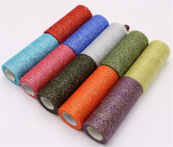 9.2m/roll organza tulle roll spool fabric ribbon diy tutu skirt gift craft party chair sash wedding party decoration gold silver
9.2m/roll organza tulle roll spool fabric ribbon diy tutu skirt gift craft party chair sash wedding party decoration gold silver