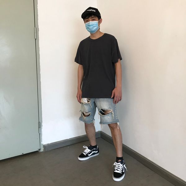 destroyed shorts designer holes black splatter paint mens streetwear frayed hems blue cotton denim summer denim ripped straight-fit sho rkjm
destroyed shorts designer holes black splatter paint mens streetwear frayed hems blue cotton denim summer denim ripped straight-fit sho rkjm