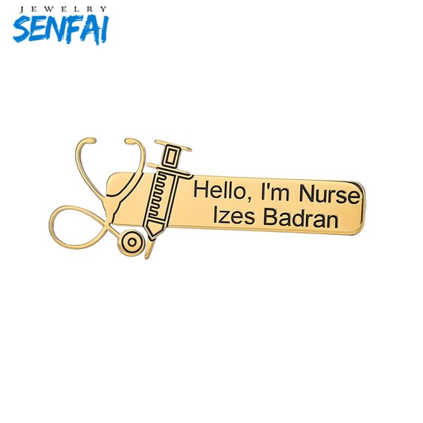 senfai custom stethoscope stainless steel brooch for nurse doctor jewelry medical pin denim jackets collar badge pins button, Gray
senfai custom stethoscope stainless steel brooch for nurse doctor jewelry medical pin denim jackets collar badge pins button, Gray