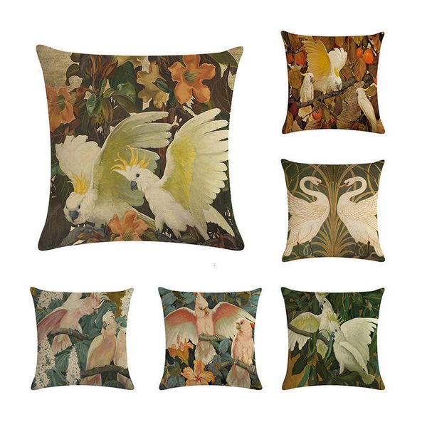 45 * 45см птицы стиля печать cushions обложка хлопок и льняного parrot свон кран сиденье диван наволочка для гостиной bedroomzy154
45 * 45см птицы стиля печать cushions обложка хлопок и льняного parrot свон кран сиденье диван наволочка для гостиной bedroomzy154