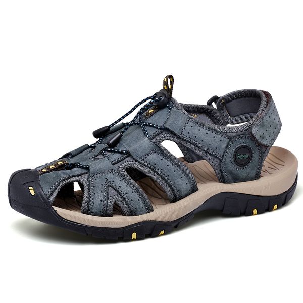 casual mens sandals comfortable men summer genuine leather sandals men roman summer outdoor beach sandals big size 38-46, Black
casual mens sandals comfortable men summer genuine leather sandals men roman summer outdoor beach sandals big size 38-46, Black