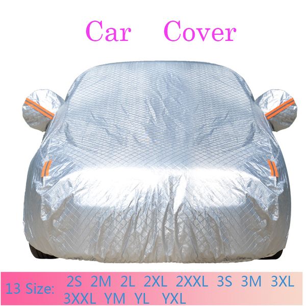 waterproof car cover complex thicken aluminum foil thicken case for sunshade snow protection dustproof rainproof full car cover
waterproof car cover complex thicken aluminum foil thicken case for sunshade snow protection dustproof rainproof full car cover
