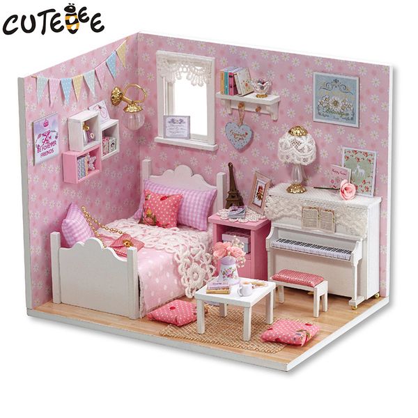 diy doll house miniature with furniture dust cover wooden dollhouse miniaturas toys for children christmas gift new h15 y200704
diy doll house miniature with furniture dust cover wooden dollhouse miniaturas toys for children christmas gift new h15 y200704