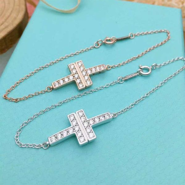 women bracelet double letter zircon accessories clavicle chain silverware 925 sterling silver jewelry valentine day gift, Black
women bracelet double letter zircon accessories clavicle chain silverware 925 sterling silver jewelry valentine day gift, Black