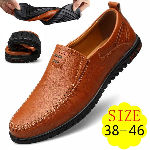 casual loafers spring summer new mens driving shoes breathable leather loafers office shoes plus size men, Black
casual loafers spring summer new mens driving shoes breathable leather loafers office shoes plus size men, Black