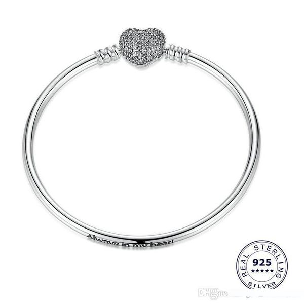 authentic 925 sterling silver heart charms bracelet fit diy european zircon beads jewelry bangle real silver bracelet for women, Golden;silver
authentic 925 sterling silver heart charms bracelet fit diy european zircon beads jewelry bangle real silver bracelet for women, Golden;silver