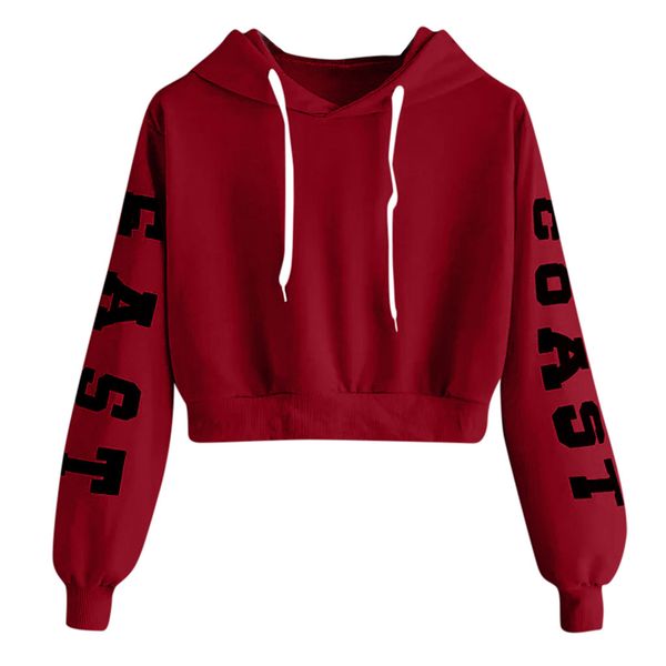 fashion womens letters print long sleeve hoodie sweatshirt pullover women winter and autumn casual hoodies, Black
fashion womens letters print long sleeve hoodie sweatshirt pullover women winter and autumn casual hoodies, Black