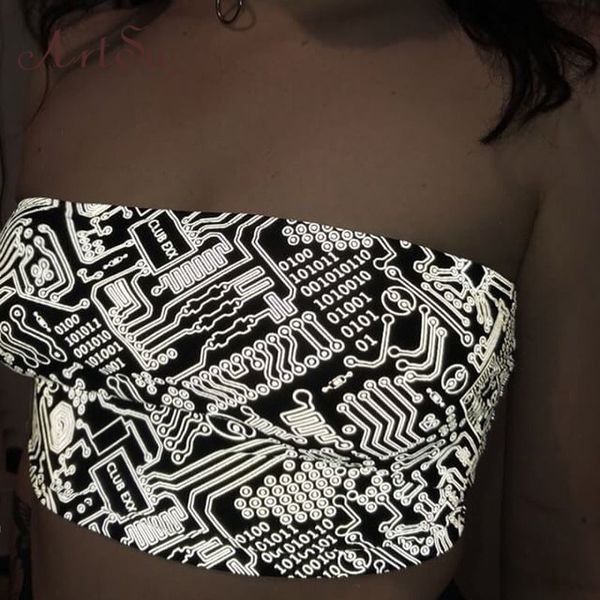 harajuku crop black reflective off the shoulder backless tube cami mujer summer streetwear asve20789, White
harajuku crop black reflective off the shoulder backless tube cami mujer summer streetwear asve20789, White