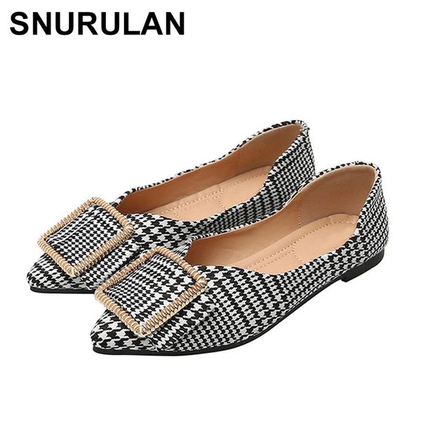 snurulan pointed toe women cloth shoes single flat loafers metal buckle lady slip on shallow flats footwear plus size 42 43, Black
snurulan pointed toe women cloth shoes single flat loafers metal buckle lady slip on shallow flats footwear plus size 42 43, Black