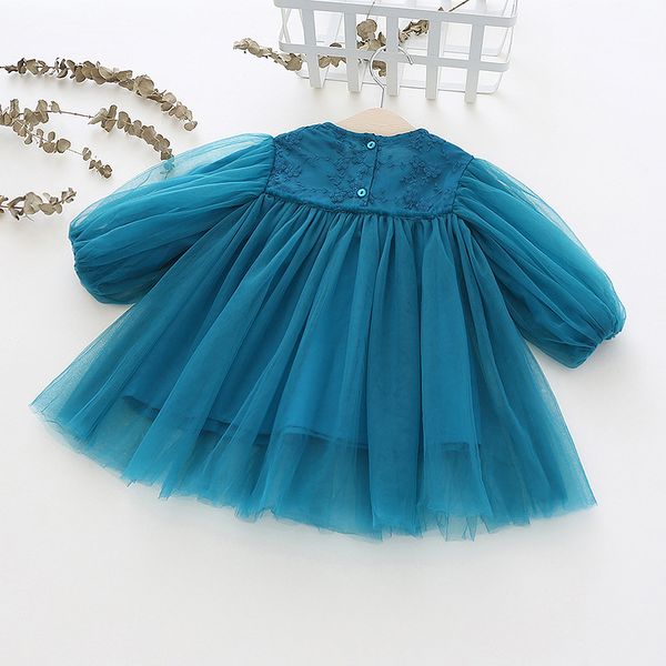 lace girls dress children clothing beautiful baby girls spring autumn costumes for 1-4years kids princess t200104, Red;yellow 
lace girls dress children clothing beautiful baby girls spring autumn costumes for 1-4years kids princess t200104, Red;yellow