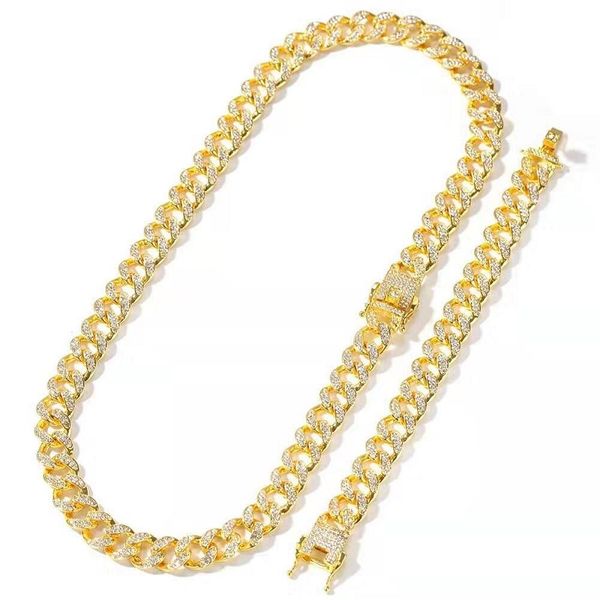 iced out chains bracelets necklaces jewelry set for men luxury designer bling diamond cuban link chain bracelet necklace gold chain gift, Silver
iced out chains bracelets necklaces jewelry set for men luxury designer bling diamond cuban link chain bracelet necklace gold chain gift, Silver