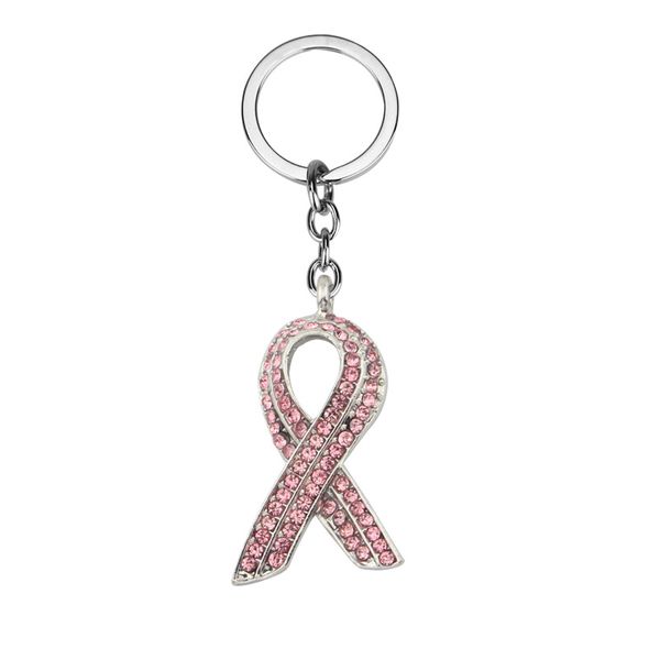 fashionable pink ribbon modeling key chain chain aids prevention logo doctor nurse creative personality chest hanging cell phone, Silver
fashionable pink ribbon modeling key chain chain aids prevention logo doctor nurse creative personality chest hanging cell phone, Silver