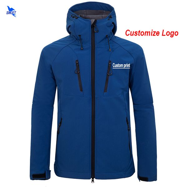 custom logo waterproof softshell jacket men windser fleece warm hooded hiking coat outdoor camping fishing skiing hoodies, Blue;black
custom logo waterproof softshell jacket men windser fleece warm hooded hiking coat outdoor camping fishing skiing hoodies, Blue;black