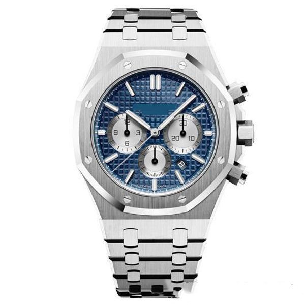 mens watch quartz vk chronograph movement watches stainless steel sapphire glass male fashion business 42mm wristwatch, Slivery;brown
mens watch quartz vk chronograph movement watches stainless steel sapphire glass male fashion business 42mm wristwatch, Slivery;brown