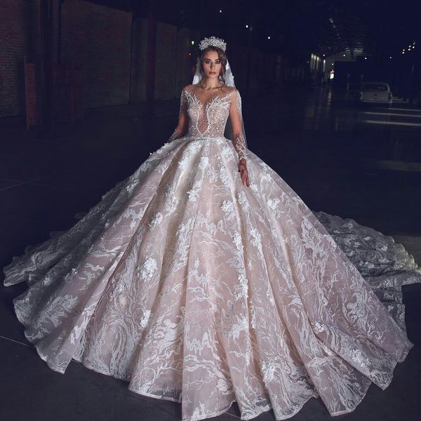 princess wedding dresses off shoulder long sleeves lace appliqued beads bridal gowns sweep train ball gown wedding dress robe de mariée, White
princess wedding dresses off shoulder long sleeves lace appliqued beads bridal gowns sweep train ball gown wedding dress robe de mariée, White